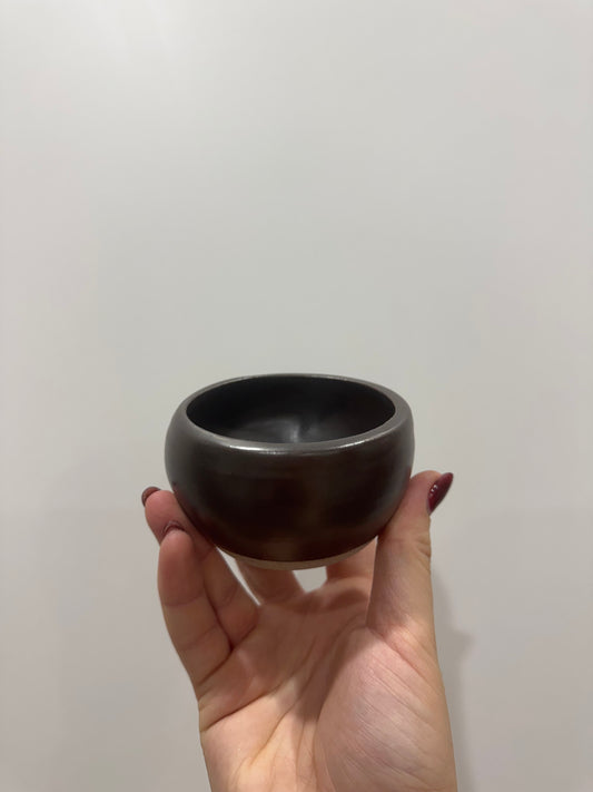 brown trinket bowl