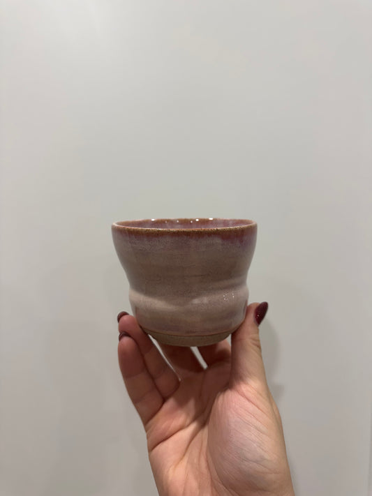 curvy pink cup