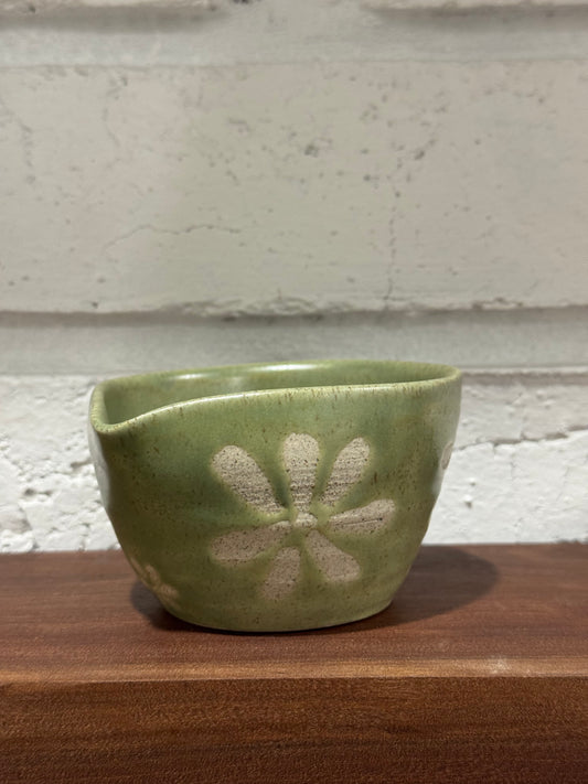 flower cup with spout