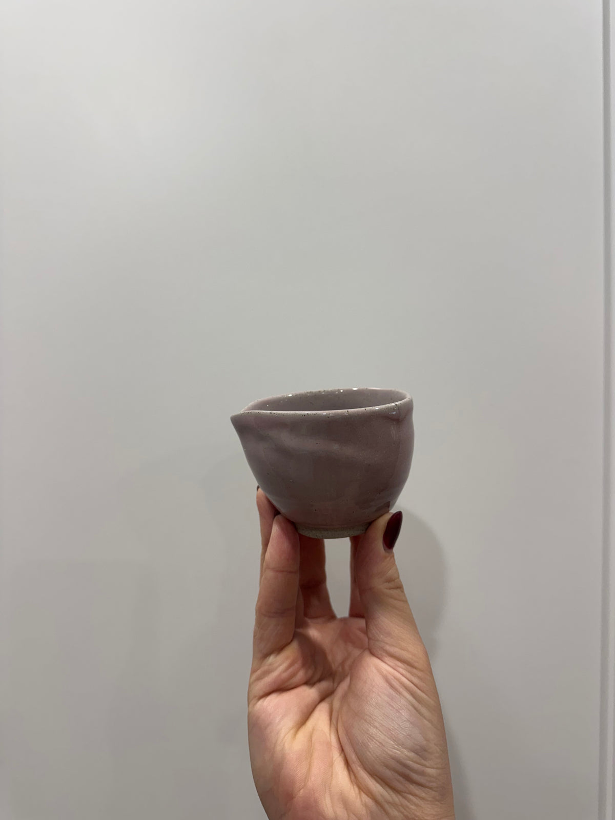 violet espresso cup