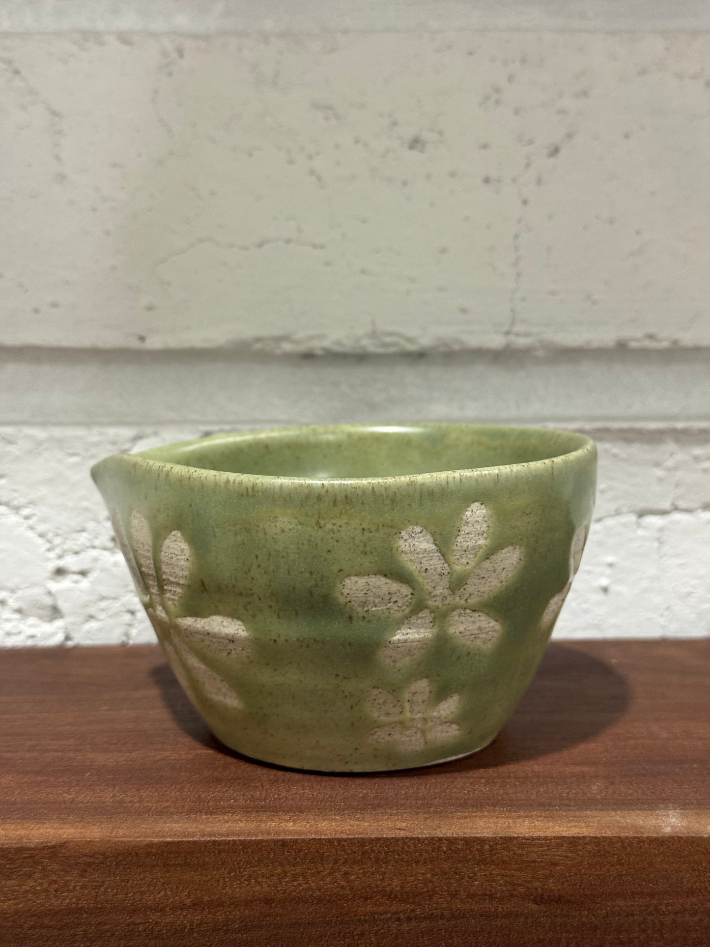 flower cup with spout