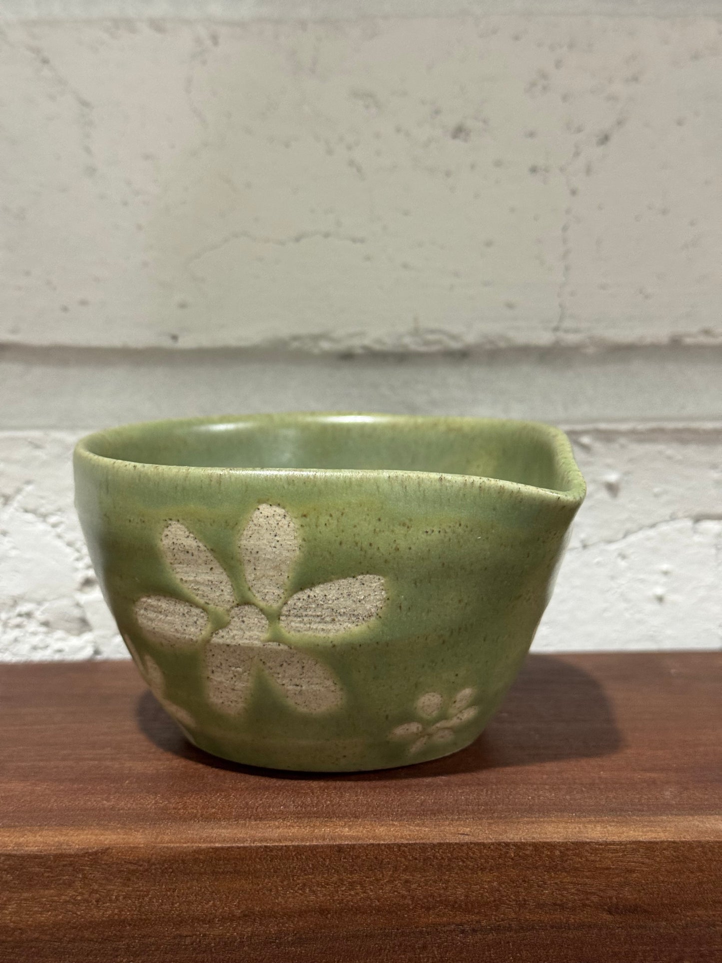 flower cup with spout